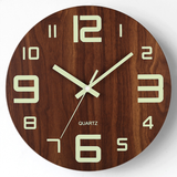 Luminoir - Holz Wanduhr