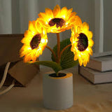 FloraGlow - Blumentischlampe  Beschreibung: