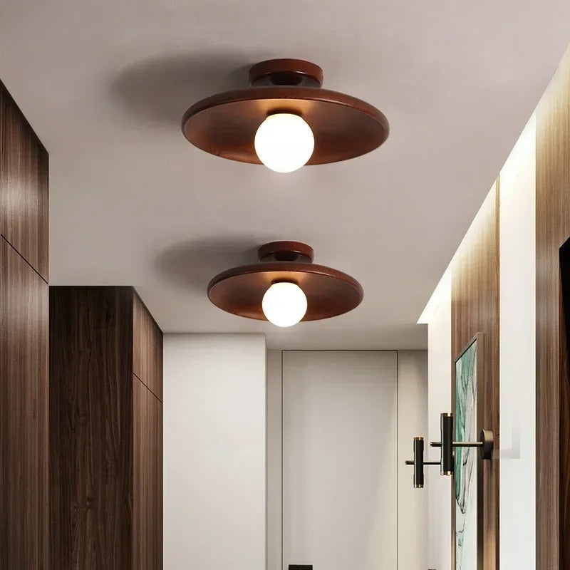 Selyr – Holz-Deckenlampe