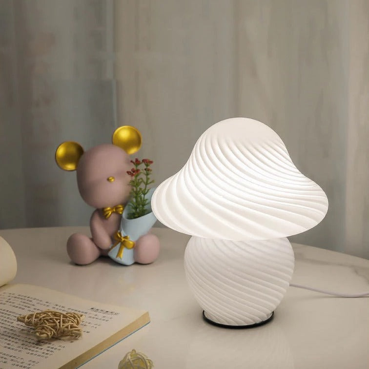 FungiGlow - Glastischlampe