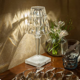 LumiGlow – Kristall Tischlampe