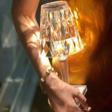 LumiGlow – Kristall Tischlampe