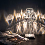 LumiGlow – Kristall Tischlampe