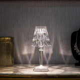 LumiGlow – Kristall Tischlampe