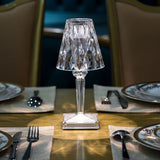LumiGlow – Kristall Tischlampe