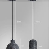 Nordlicht Beton-Pendelleuchte