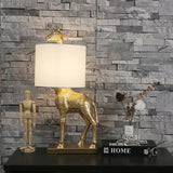 Fabrikage – Giraffen Tischlampe