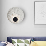 LunaGlow – Runde Mond-Wandleuchte