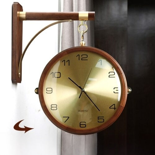 Luminoir - Doppelseitige Uhr