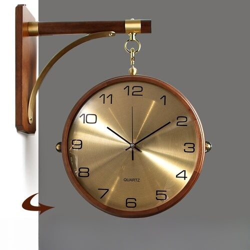 Luminoir - Doppelseitige Uhr