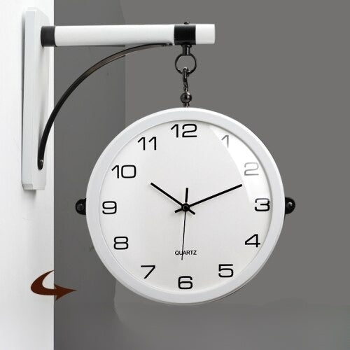 Luminoir - Doppelseitige Uhr