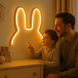 Lunari – Nachtlicht mit Hasenohren fürs Kinderzimmer
