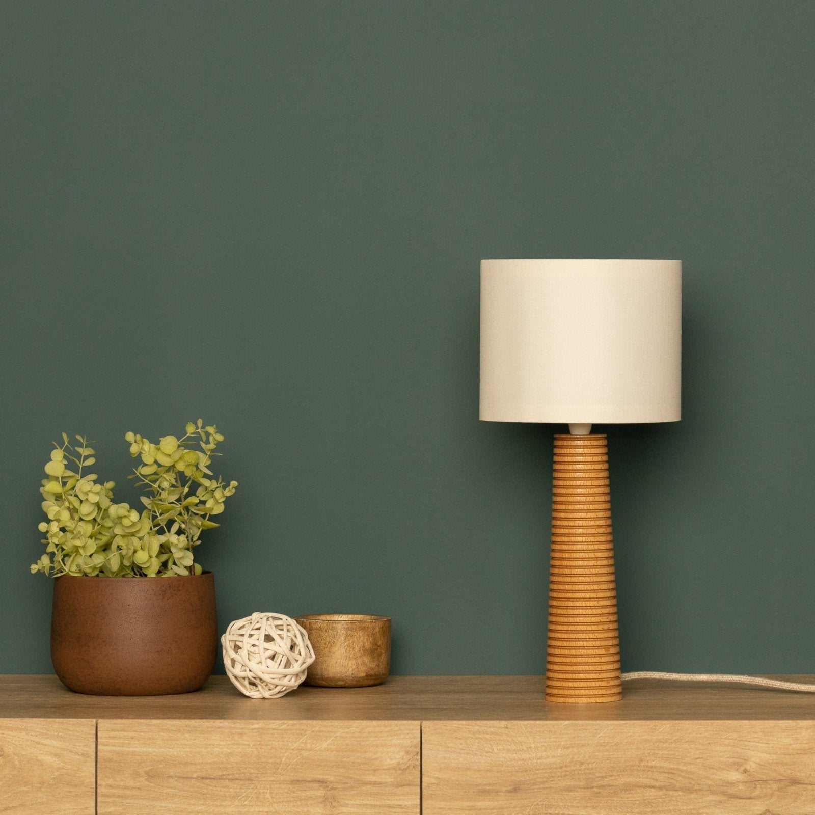 NordicGlow - Holztischlampe