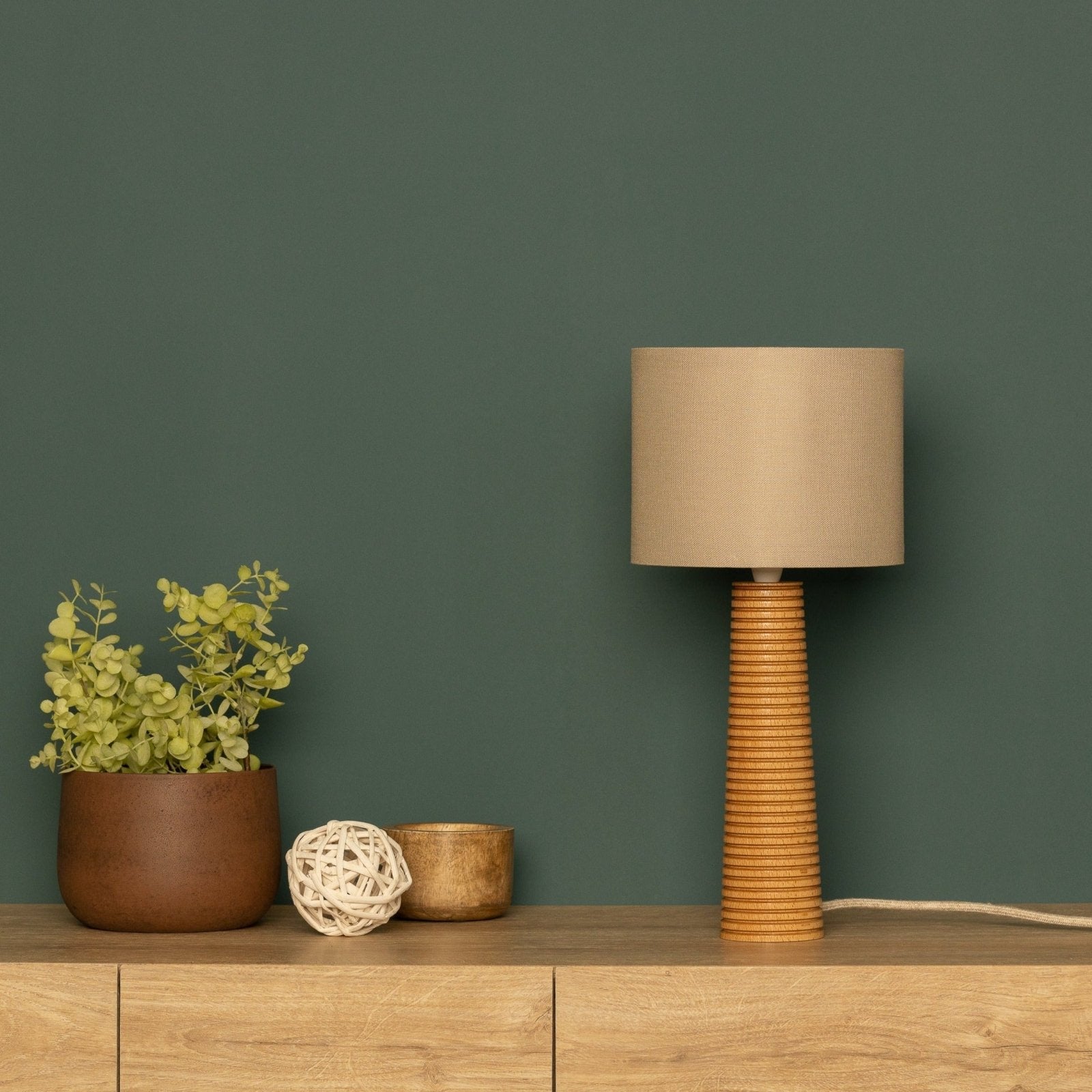 NordicGlow - Holztischlampe
