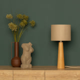 NordicGlow – Holz-Tischlampe