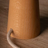 NordicGlow – Holz-Tischlampe