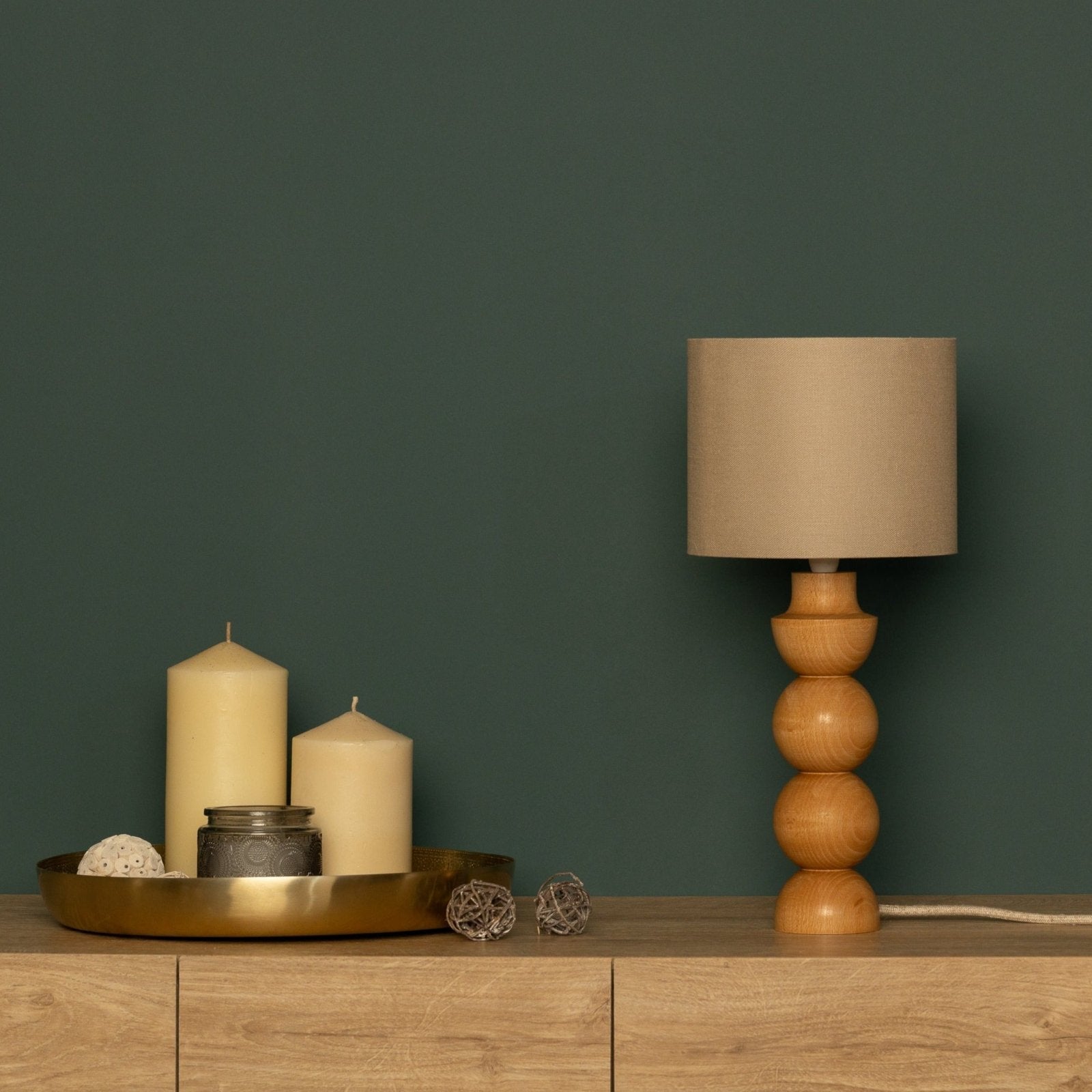 LumiWood - Holz Tischlampe