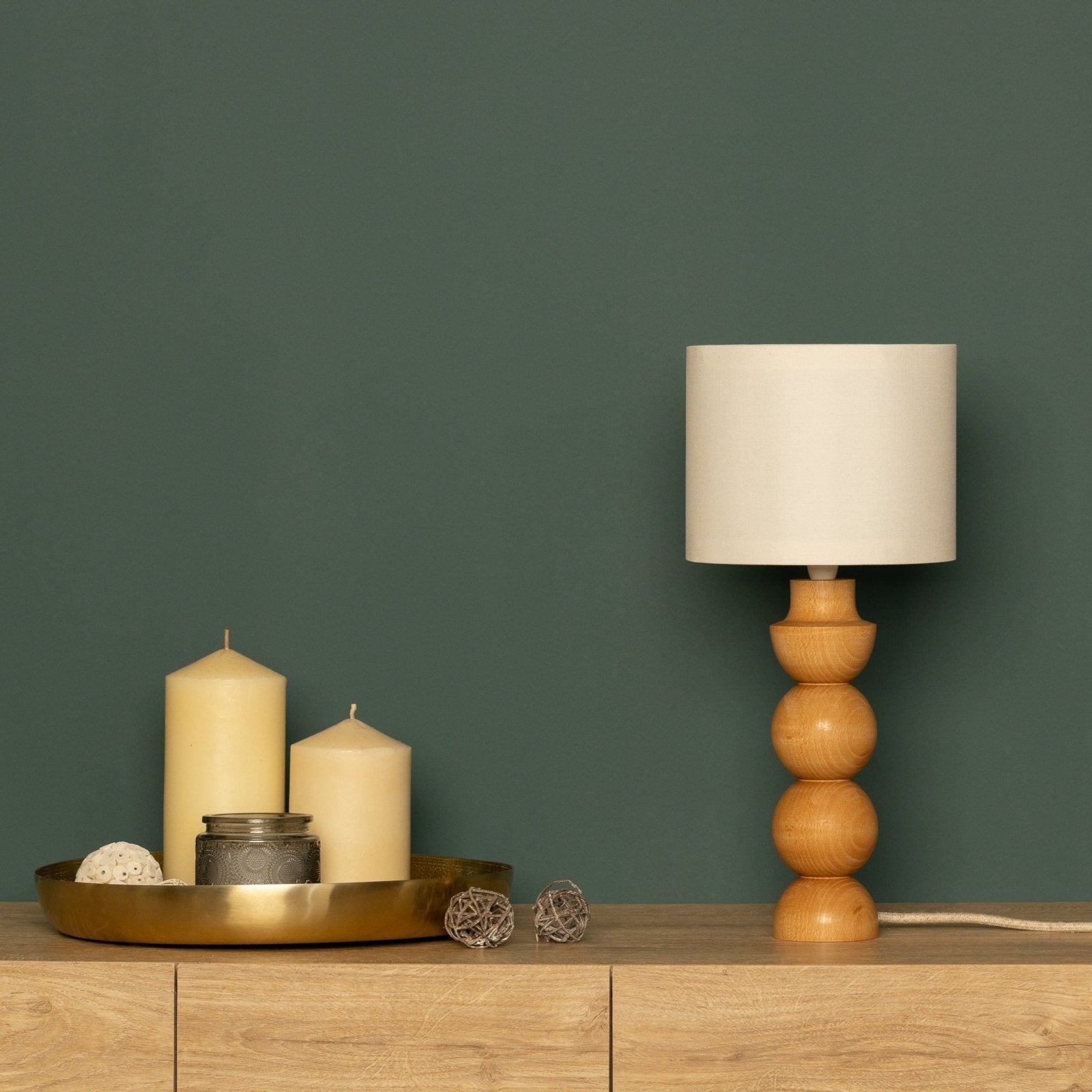 LumiWood - Holz Tischlampe