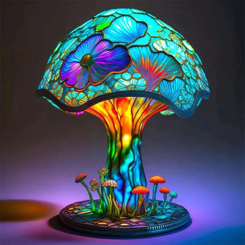 FantasyLampe - Glas Mosaiklampe