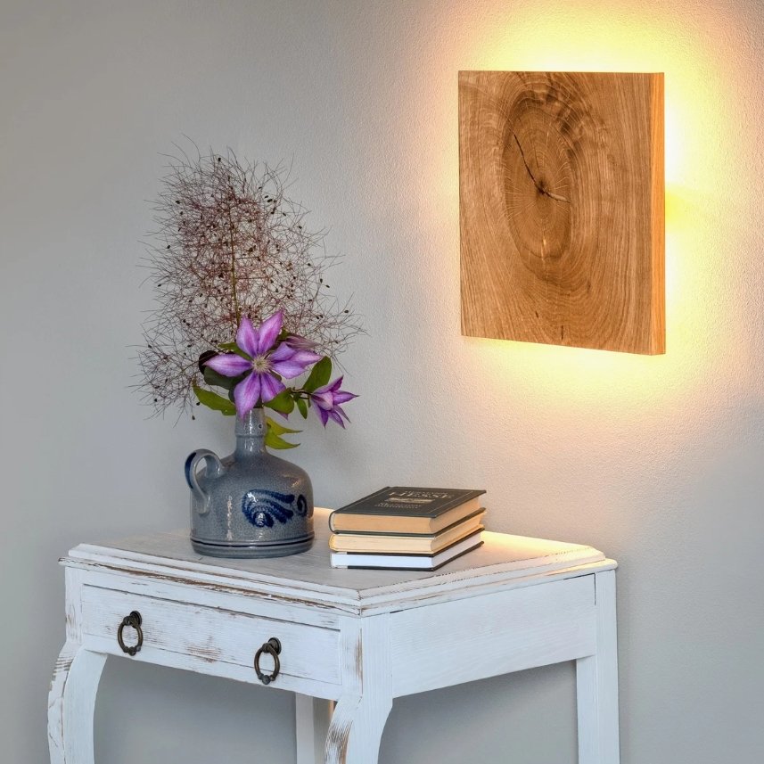 LightSquare – Holz Wandleuchte
