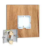LightSquare – Holz Wandleuchte