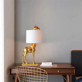 Fabrikage – Giraffen Tischlampe