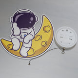 GalaxyGlow - Astronautenlampe Wand
