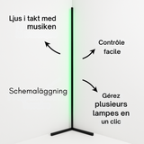 GlowLine – Vertikale Ecklampe